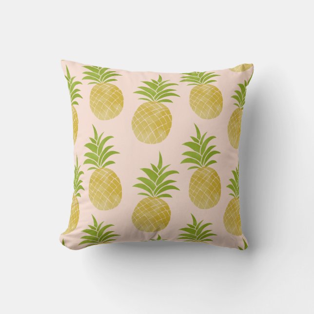 Posh Pineapple Pillow Buitenkussen (Voorkant)