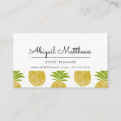 Posh Pineapple Visitekaartje (Voorkant)