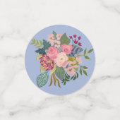 Posh Pink Roses Confetti (Kleine voorkant)