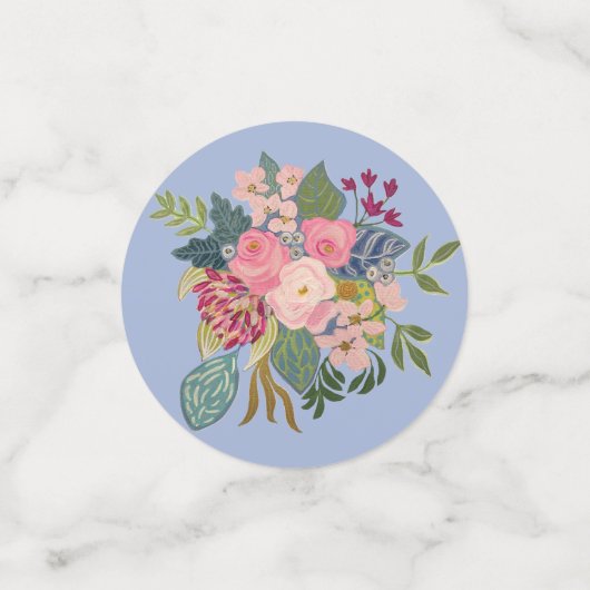 Posh Pink Roses Confetti (Kleine voorkant)