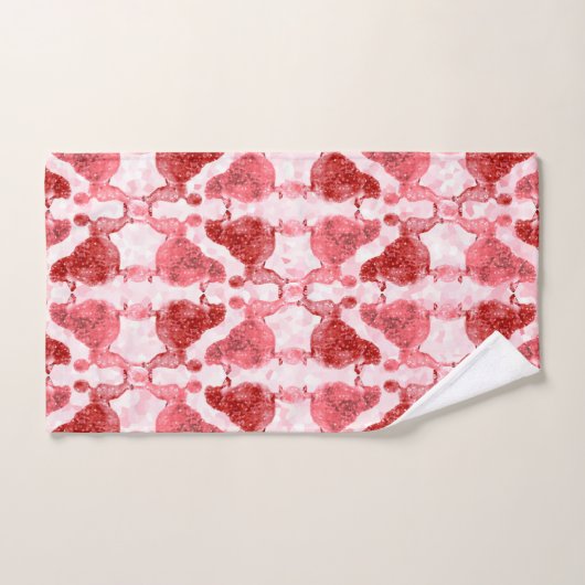 Posh Podle Love Roze Bad Handdoek (Handdoek)