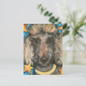 Posh Poodle Briefkaart (Staand voorkant)