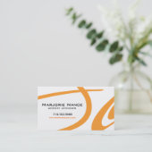 Posh Popp - Website Designer Visitekaartje (Staand voorkant)