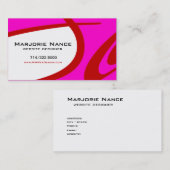 Posh Popp - Website Designer Visitekaartje (Voorkant / Achterkant)