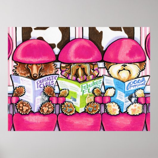 Posh Pup Salon Poster (Voorkant)