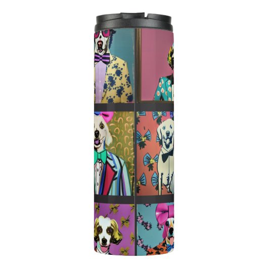 Posh Puppy Thermal Tumbler Thermosbeker (Achterkant)