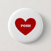 Posh Ronde Button 5,7 Cm (Voorkant)