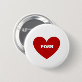 Posh Ronde Button 5,7 Cm (Voorkant /achterkant)