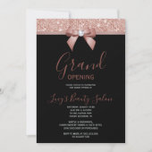 Posh Roos Gold Jewel Bow Grand Opening Kaart (Voorkant)