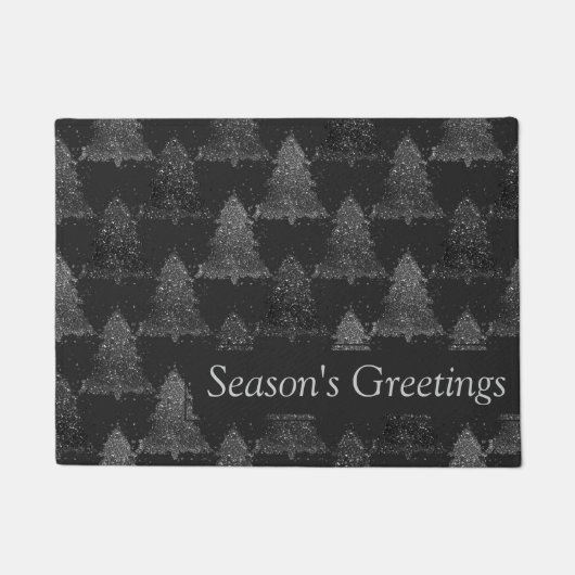 Posh Tree Patroon | Glam Roos Gold Blush Custom Deurmat (Voorkant)