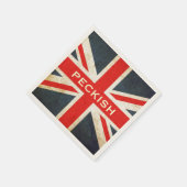 Posh Union Jack Peckish Party Servetten (Hoek)