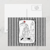 Posh Wardrobe Striped Room Briefkaart (Voorkant / Achterkant)