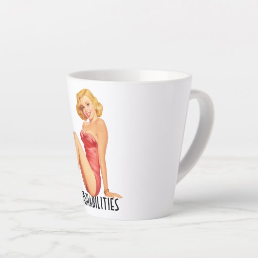 Poshmark Retro Latte Mok - Poshabilities (Rechterhoek)