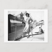 Posing 1930 Mode Briefkaart (Voorkant)