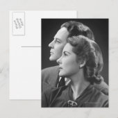 Posing Couple Briefkaart (Voorkant / Achterkant)