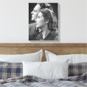 Posing Couple Canvas Afdruk (Insitu (Slaapkamer))