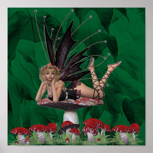 Posing Fairy Poster (Voorkant)