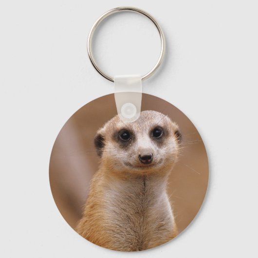 Posing Meerkat Sleutelhanger (Voorkant)