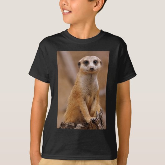 Posing Meerkat T-shirt (Voorkant)