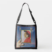 Posing met Dante Alighieri Crossbody Tas (Achterkant)