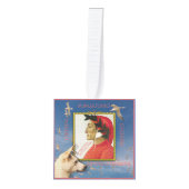 Posing met Dante Alighieri Decoratie (Voorkant)