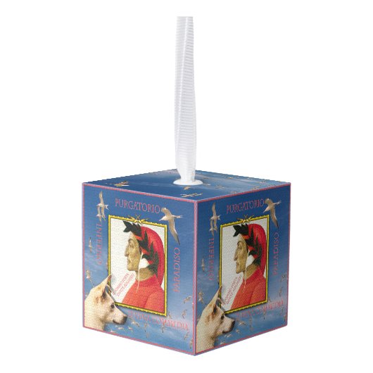 Posing met Dante Alighieri Decoratie (Achter hoekig)