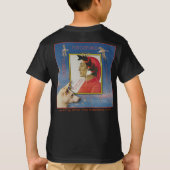 Posing met Dante Alighieri T-shirt (Achterkant)