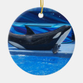 Posing Orca Ornament (Voorkant)