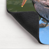 Posing Pelican Mousepad Muismat (Hoek)