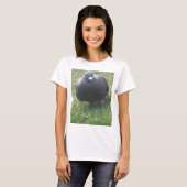 Posing Pigeon Dames T Shirt (Voorkant volledig)