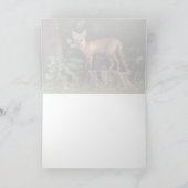 Posing Red Fox Kaart (Binnen)