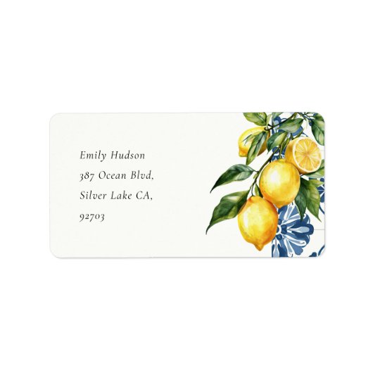 Positano Amalfi Coast Italiaans label (Voorkant)