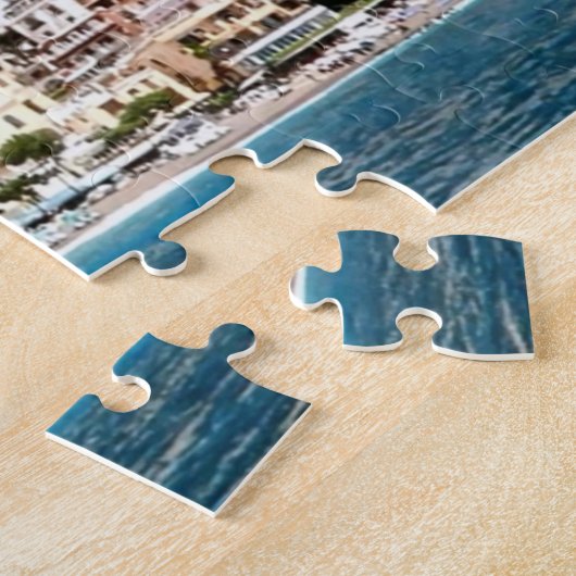 Positano Amalfi Coast Italy, Italian scenic foto Legpuzzel (Zijkant)