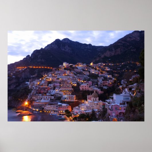 Positano, Amalfi, Italië Poster (Voorkant)