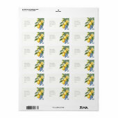 Positano Amalfi-kust Italiaans label (Full Sheet)