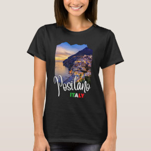 Positano Amalfi kust Positano Italië T-shirt