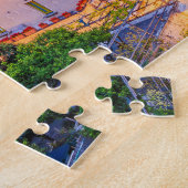 Positano, Amalfikust, Italië. Legpuzzel (Zijkant)