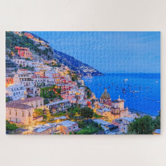 Positano, Amalfikust, Italië. Legpuzzel (Horizontaal)