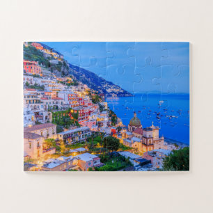 Positano, Amalfikust, Italië. Legpuzzel