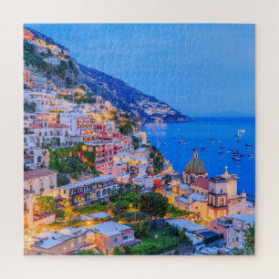 Positano, Amalfikust, Italië. Legpuzzel