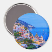Positano, Amalfikust, Italië. Magneet (Voorkant / Achterkant)