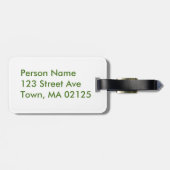 Positano Beach Bagagelabel (Achterkant horizontaal)