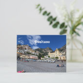 Positano Beach Briefkaart (Staand voorkant)