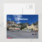 Positano Beach Briefkaart (Voorkant / Achterkant)