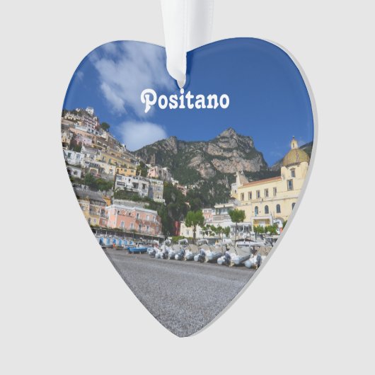Positano Beach Ornament (voorkant)