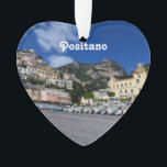 Positano Beach Ornament<br><div class="desc">Beach in Positano,  Italië.</div>