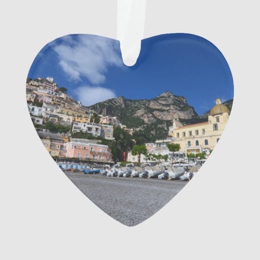 Positano Beach Ornament (achterkant)