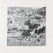 Positano Beach Umbrellas Dream #2 #reis #wall Wandkleed (Voorkant)