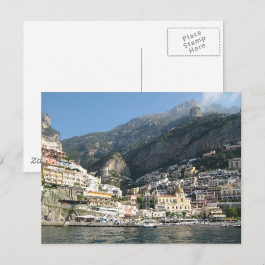 Positano Beauty Briefkaart (Voorkant / Achterkant)