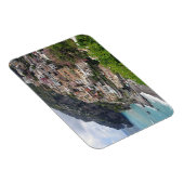 Positano bij de Amalfi kust rechthoek magneet (Rechterzijde)